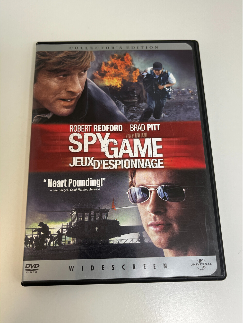 Spy Game Collector's Edition Widescreen DVD Redford Pitt